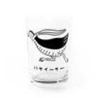 Aliviostaのヤンバルクイナ 沖縄 鳥イラスト Water Glass :front