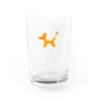 愛着バグのいぬ風船 Water Glass :front