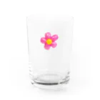 愛着バグのはな風船 Water Glass :front