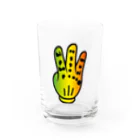 えっちゃんパパのpeace Water Glass :front