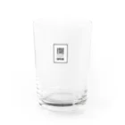 likesloveslikesの謎需要グラス（開） Water Glass :front