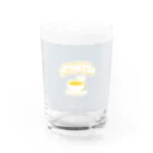 ˗ˏ240ˎˊ˗の喫茶にしお(YELLOW) Water Glass :front