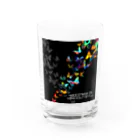 AKI*の蝶のオリジナルデザイン Water Glass :front