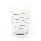 いけす　第二池のシマドジョウグラス Water Glass :front