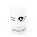 nemuinemuiのなかよしこよし Water Glass :front