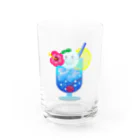 Yokokkoの店のSmile in Cream Soda🍹 Water Glass :front