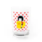 ざしきむすめのざしきさん(あひるさんと一緒) Water Glass :front