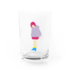 Earthlingの地球人（オンナノコ） Water Glass :front