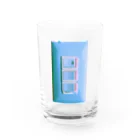 〰️➰わにゃ屋さん➰〰️のUpdated Blue Switch Water Glass :front