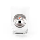 Akkiiの摂理のおにぎり（しゃけ） Water Glass :front