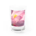 suparnaの蓮の花咲くとき Water Glass :front