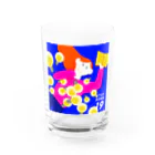 usamiayaの豆知識を蓄える Water Glass :front