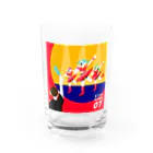 usamiayaのおうちで全力応援 Water Glass :front