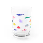 kyotsubeのカラフル深海生物 Water Glass :front