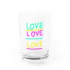 nonomamaのlove サマー Water Glass :front