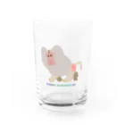 MONTANAのゆるーいマントヒヒ Water Glass :front