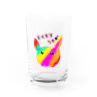 ハナマル❗️のキメキメうさぎ Water Glass :front