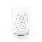 anzuponの３きょうだい Water Glass :front