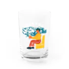 サイトウアケミのマウンテン・イン・トーキョー Water Glass :front