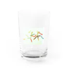 mのはいせん Water Glass :front