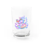 ドドメ汁のうかれポンチのユニコーン Water Glass :front