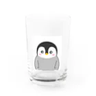 tmh_mrrのペンギン赤ちゃん Water Glass :front