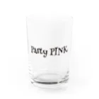 Party_PINKのParty PINK black Water Glass :front