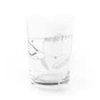 Kブラザーズのダンクルオステウスくん Water Glass :front