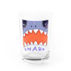 月兎亭のSHARK Water Glass :front