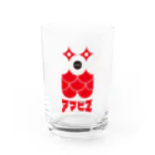 T-jet's Illustration...のアマビヱ Water Glass :front