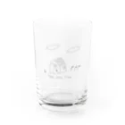 風野ひつじのTake your time. Water Glass :front