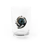 WAMI ARTのウツホ(宇宙)のア Water Glass :front