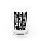 ちさむらの黒色の集合住宅 Water Glass :front