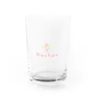 Hachun's closetのグラス　ピンク Water Glass :front