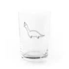 new syrupのemoi saurus（首長竜） Water Glass :front