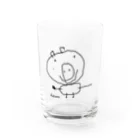 うなわるどのふぁーすとぴっぐ Water Glass :front