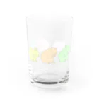 Usagi Kawaiiのくしくし Water Glass :front