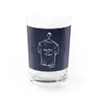 Yore Yore no T-shirtのYoreYore no T-shirtのロゴくん Water Glass :front