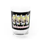 TOKISADAMEの腹黒トーストちゃんグッズ Water Glass :front
