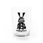 1110graphicsのUSAGI / 兎 Water Glass :front