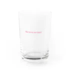 グリーンウィンドのmay you be very happy! Water Glass :front