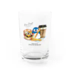 sae. のペンギンハンバーガー Water Glass :front