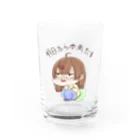 ぽちのやの明日から本気出す Water Glass :front