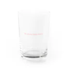 グリーンウィンドのMay you be happy always. Water Glass :front