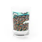 なまらやのスクガラスの海 Water Glass :front