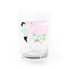 伊吹春香の夏の窓辺〜夕日〜 Water Glass :front