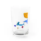 クズな青いウサギのクズな青いウサギダイバー Water Glass :front