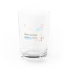 あかえほ & ちびそざいのアリさん Water Glass :front