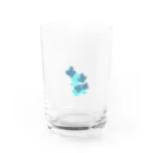 山崎綾子のあれこれの青花ものがたり グラス前面
