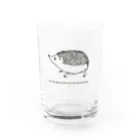 Hanamiのシンプルハリネズミ Water Glass :front